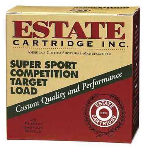 12 Gauge 2-3/4" Lead 7-1/2  1-1/8 oz 25 Rounds Estate Shotgun Ammunition